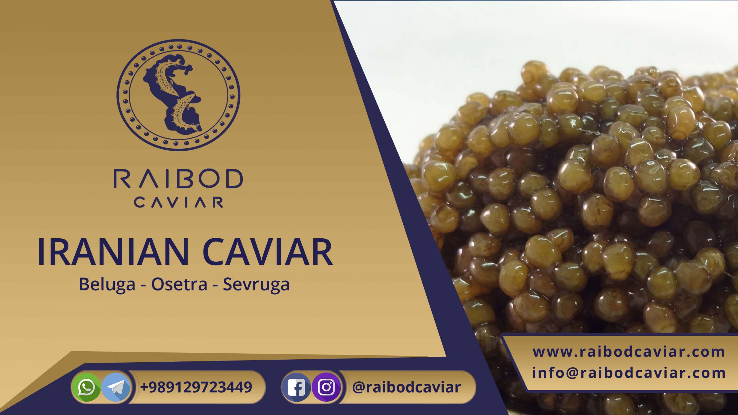 Iranian caviar shopping centers