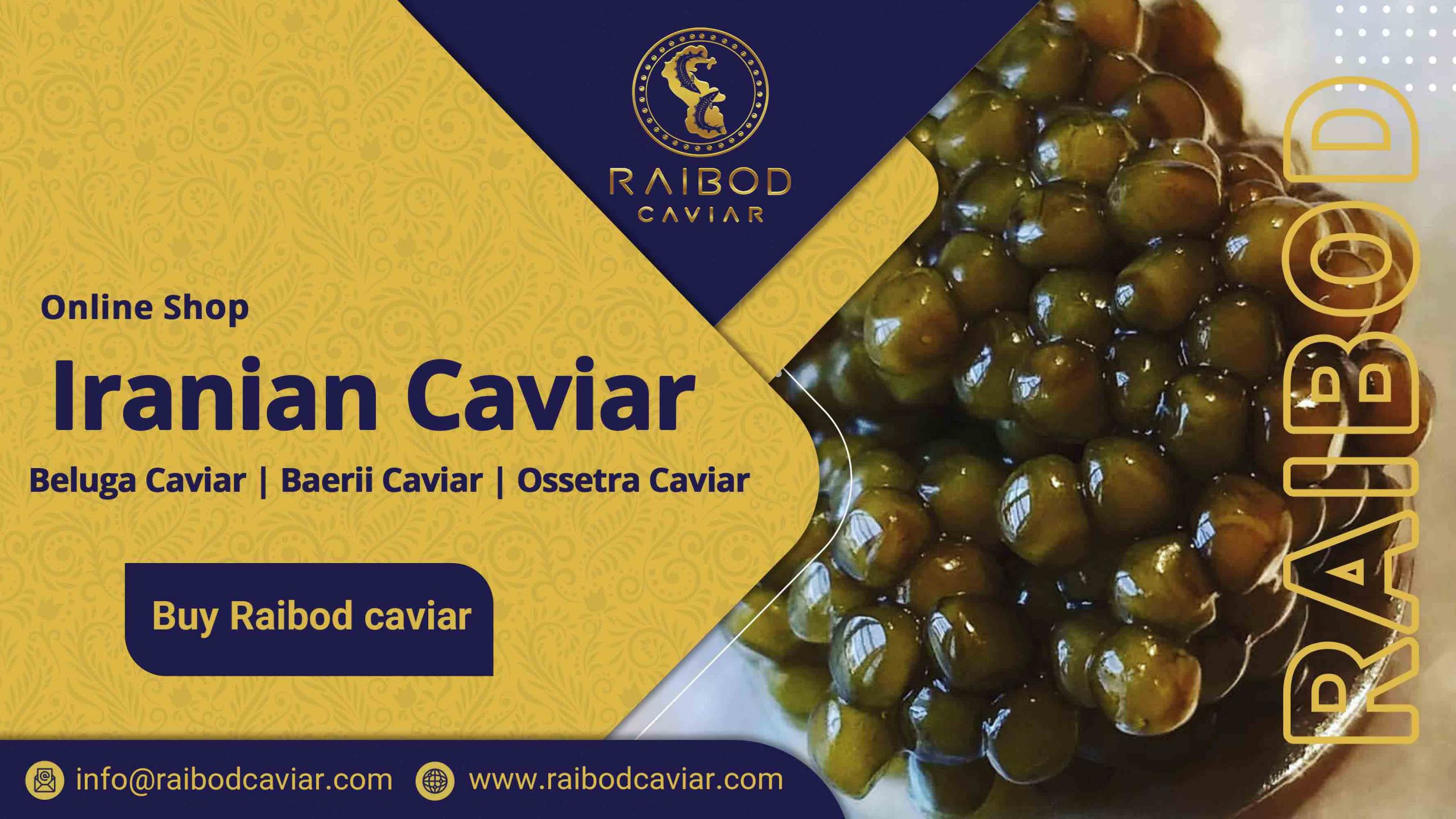 Iranian caviar shopping