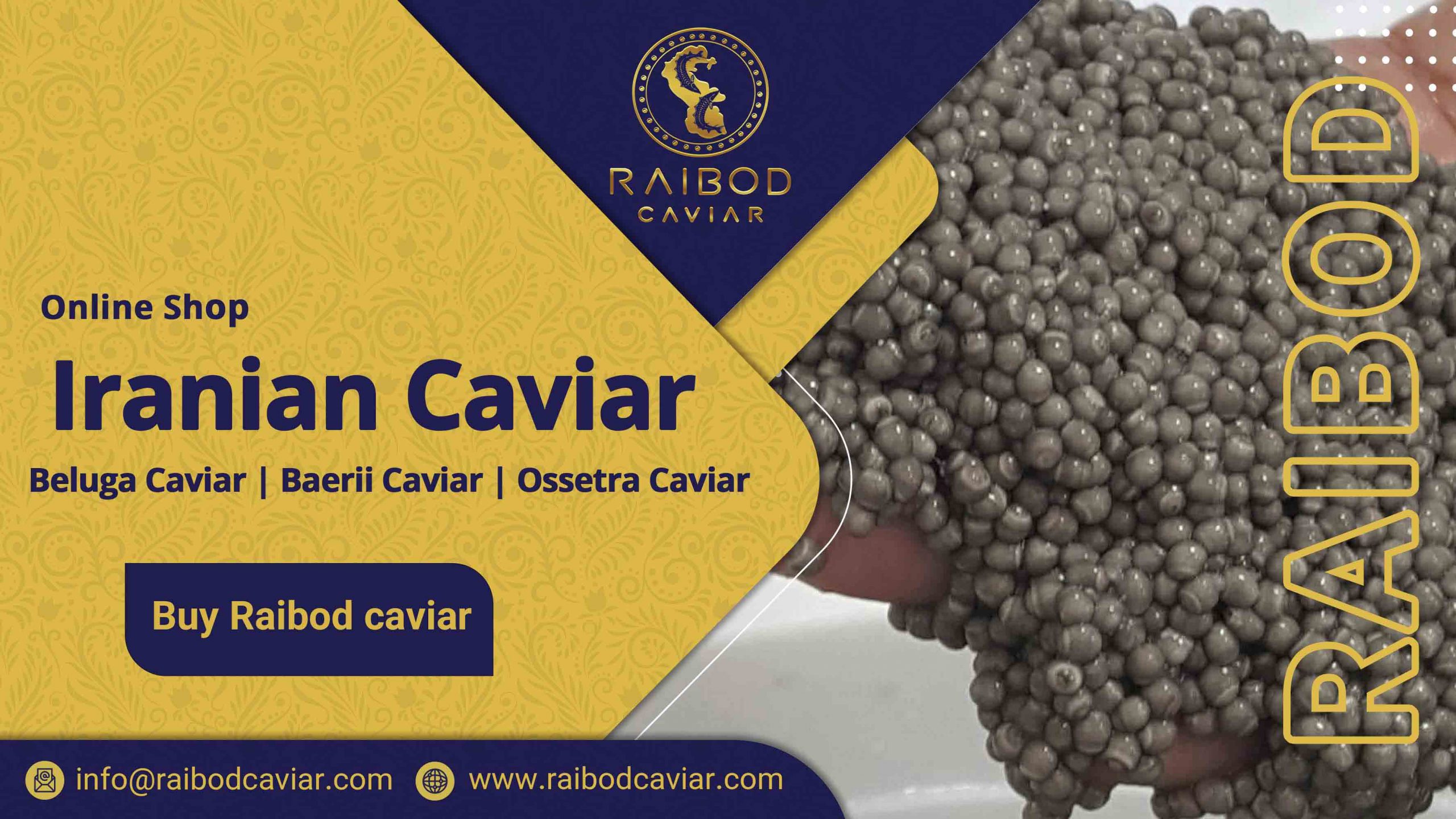 Buy Acipenser baerii caviar